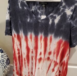 Get your PATRIOTISM On!! Tye dyed T-Shirt. Brand NEW. NEVER been worn! SO SOFT!